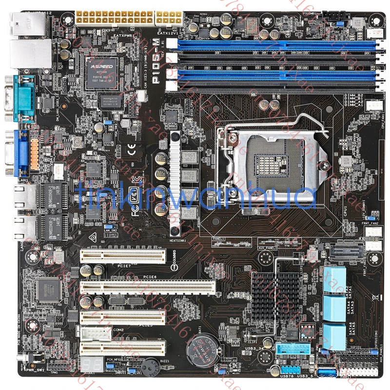 

used FOR ASUS P10S-M Server Motherboard Supports C232 1151PIN 64GB DDR4 ATX.