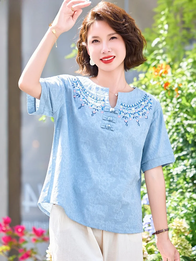 conjunto-de-verano-de-algodon-y-lino-para-mujer-camiseta-de-manga-corta-y-pantalones-cortos-estilo-holgado-y-moderno-traje-de-dos-piezas