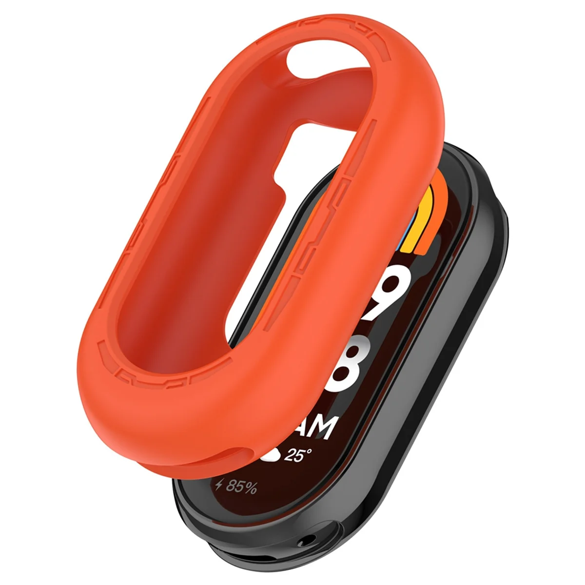 QA88X Силиконовый чехол для Xiaomi Mi Band 9 8 Protect 8 9 NFC Protector Полый защитный чехол для часов Mi Band 8 9 C