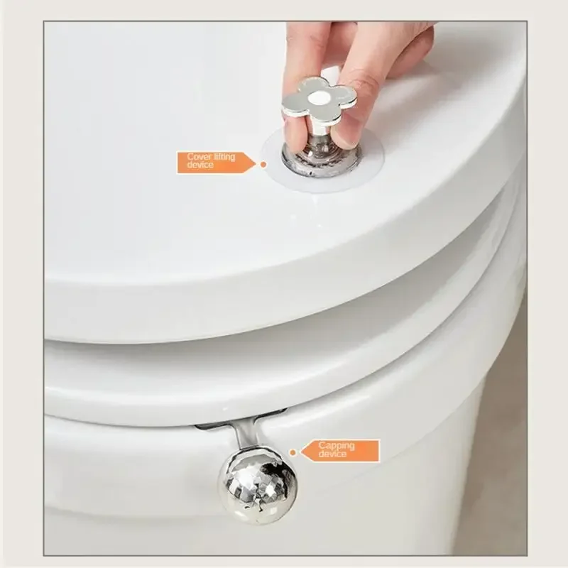 1PC Handle Can Avoid Touching The Toilet Lid Lifting Fashionable Toilet Seat Lifter Bathroom Accessories Toilet Seat Lifter