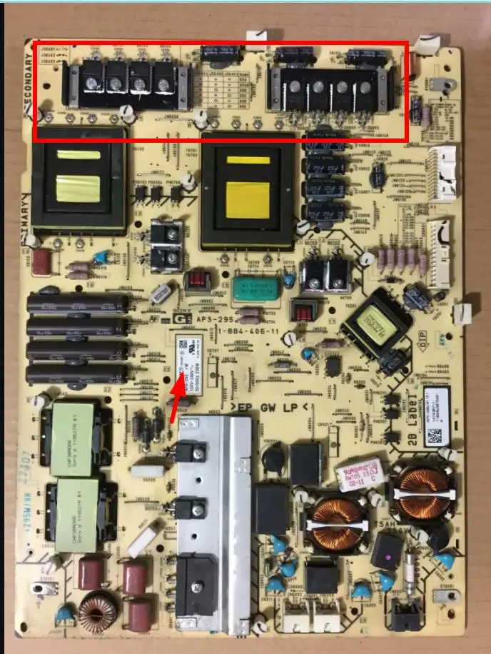 Imagem -02 - Placa de Alimentação para T-con Fonte de Alimentação para Kdl46ex720 Aps295 Aps-298 884 406 12 884 406 11 883 917 11