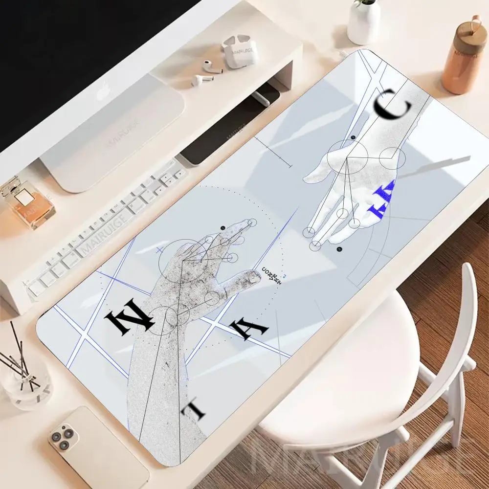 

New Hand god Mouse Art Mausepad Pad Large Gaming Mousepad Non-slip Computer Office Accessories Laptop Tablet Mat Mini PC Playmat