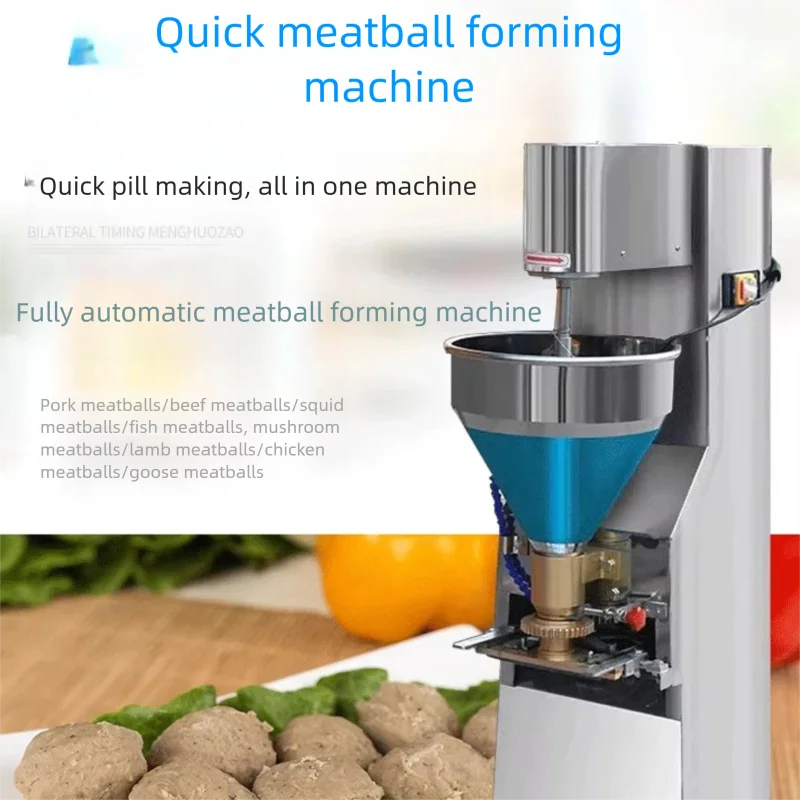 

Настольная машина для формования пельменей с рисом и мясом, легко моющаяся машина для изготовления фрикаделек с редисом и луком для кухни