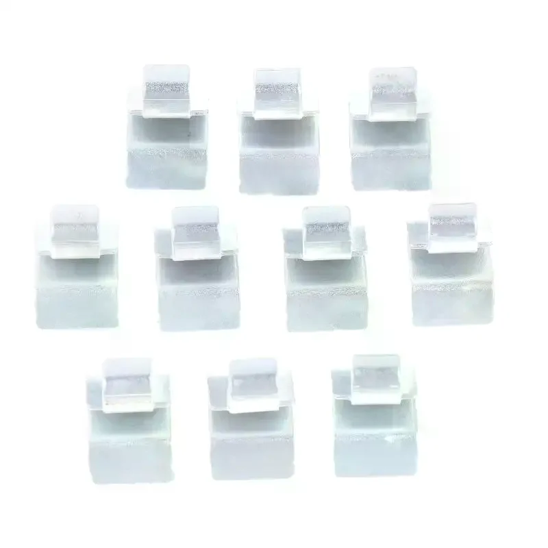 10pcs Heavy Duty Metal Cabinet Shelf Clips Durable Shelving Supports For File Cabinets Shelf Clips Adjustable Supports Clip