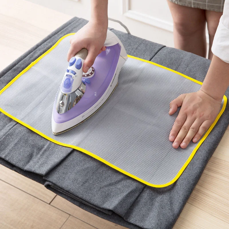 Ironing Board Covers Ironing Cloth Protect Garment Iron Clothes Heat Resistant Ironing Protective Insulation Pad Color random image 3
