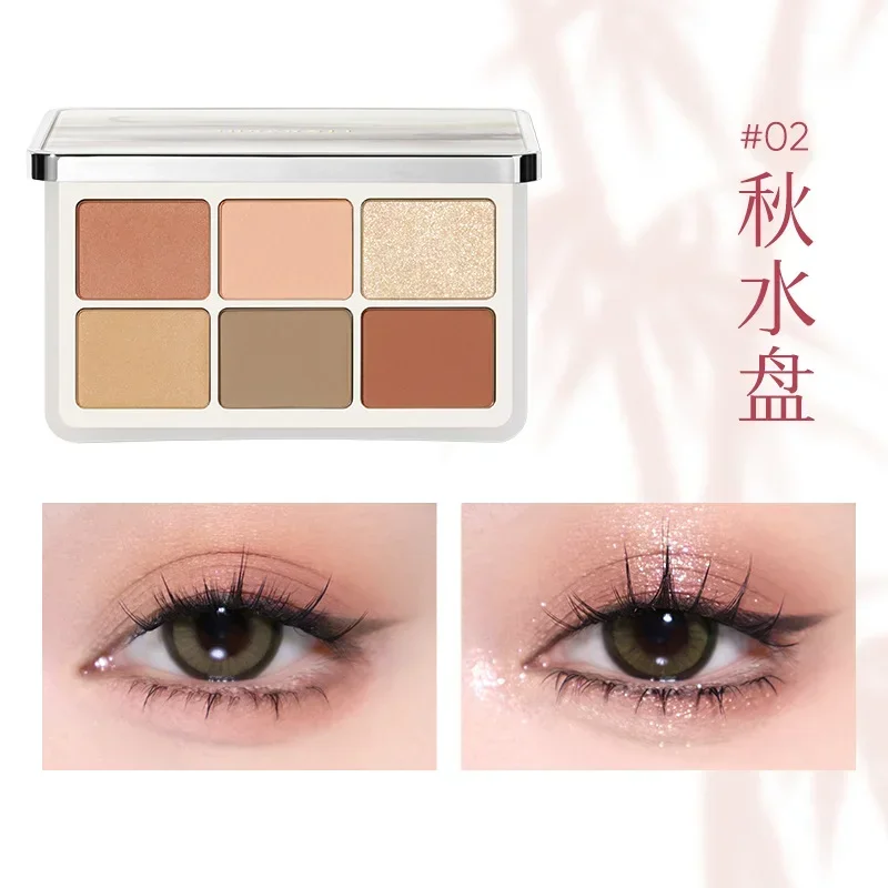 Judydoll-Palette de fards à barrage longue durée, surligneur 256, miroitant, nacré, purée de pommes de terre, bergame, maquillage pour les yeux, cosmétiques, 6 documents