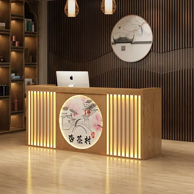 

ss newRetro Новая барная стойка в китайском стиле, касса, прилавок для кровати и завтрака, прием, клубный учебный институт для отдыха