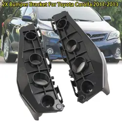 5211502170 5211602170 Car Accessories 2pcs Front Bumper Brackets Support Retainers Replacement for Toyota Corolla 2011 2012 2013