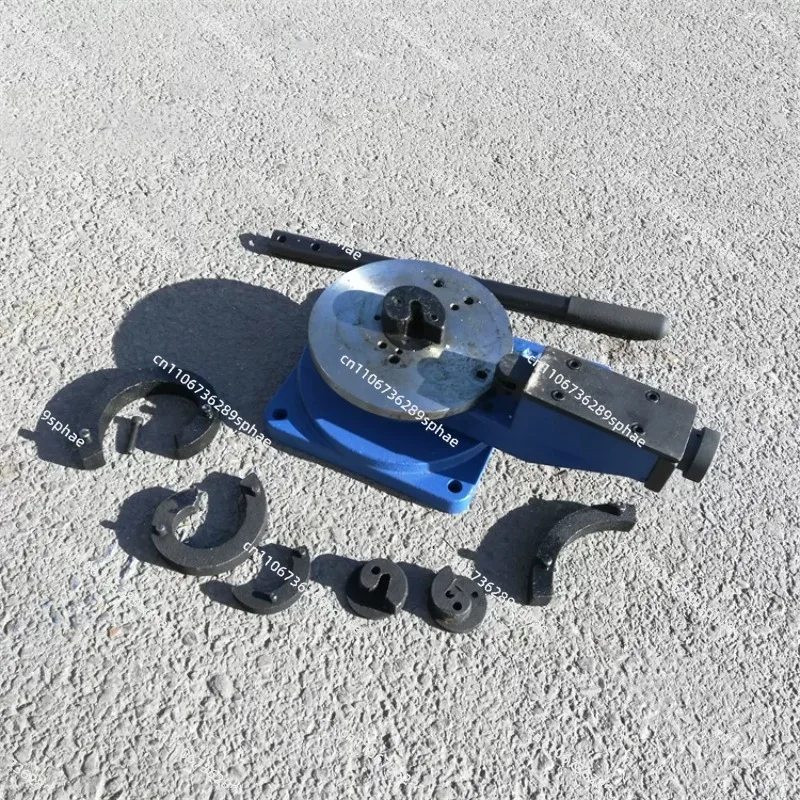 Manual Spiral Metal Bender Multifunction Steel Iron Universal Bending Machine 3 Scroll Tools for Metal Production