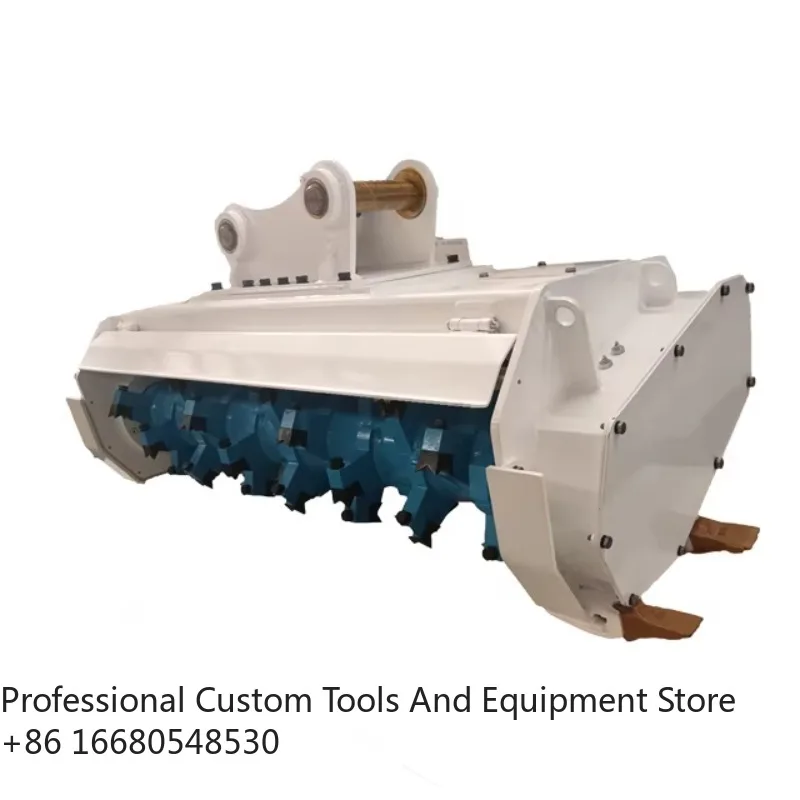 

Hot800kgs Mini Excavator Mulcher Forestry Land Clearing Machine 1-Year Warranty Pump Gear Bearing for Wood Manufacturing Plant