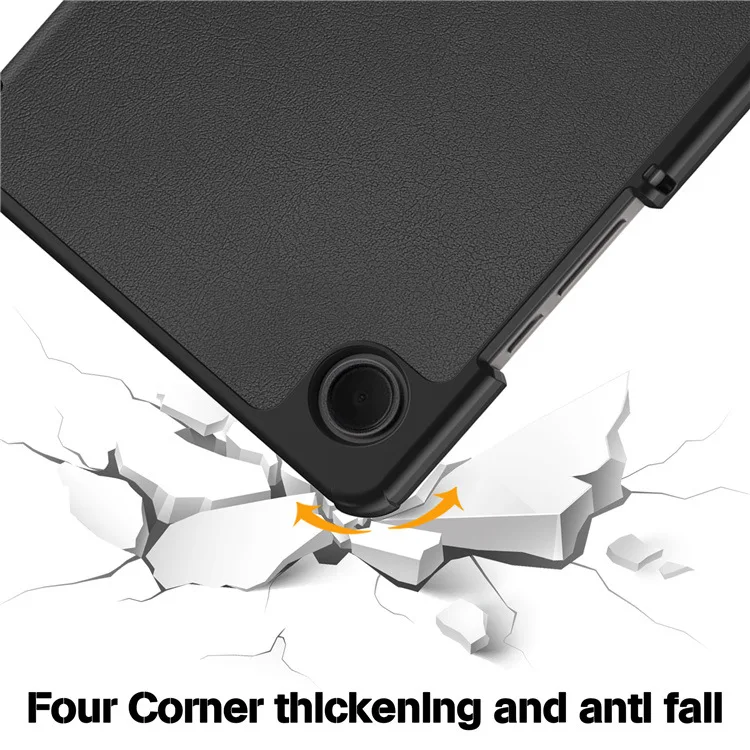 Folio-Hülle für Samsung Galaxy Tab A11 2025/Tab A9 2023, Dreifach Faltbare Smart Cover mit Auto-Schlaf/Aufwach-Funktion, Mehrere Farben – Detail 8