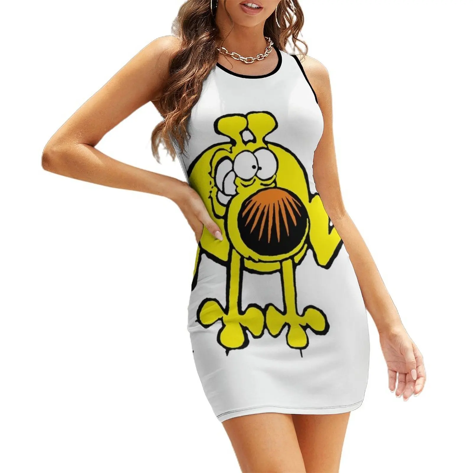 

Run Grimmy Run Sleeveless Sundress Women's summer dress clothes for woman Dress for girls luxury dresses