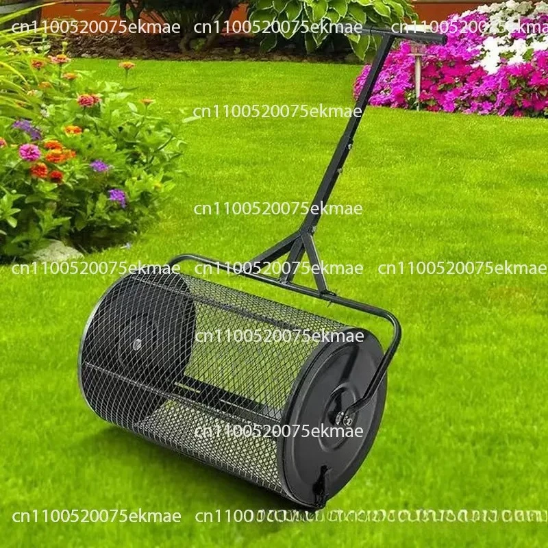 Net Roller T-Handle Lawn Fertilizer Spreader Splitter Splitter Fertilizer Spreader Garden Sower