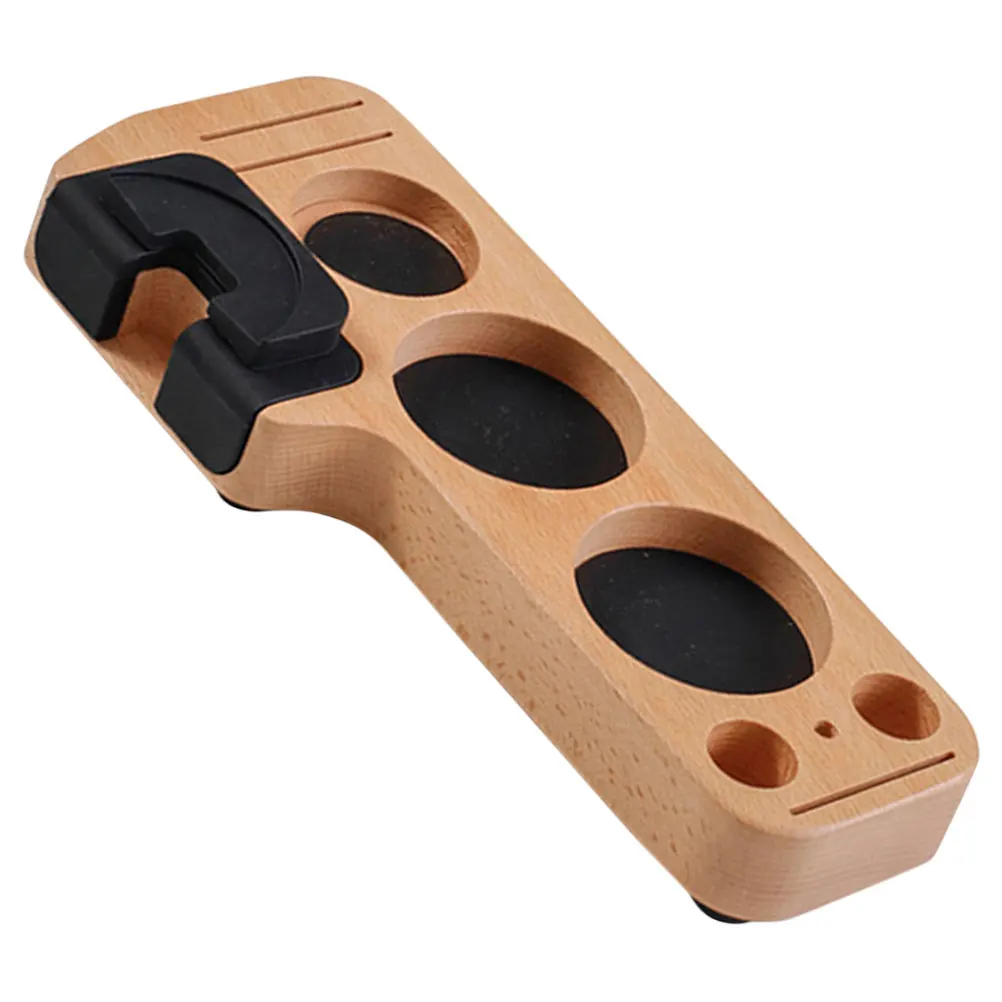 

Household Tamper Base Powder Press Stand Wear Resistant Coffee Tool Holder Compact Lightweight Coffee Machine Accessory