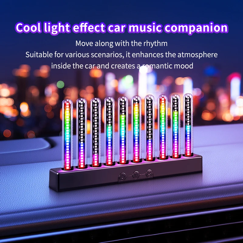 Musical Instrument Tuba - Car RGB pickup light spectrum rhythm