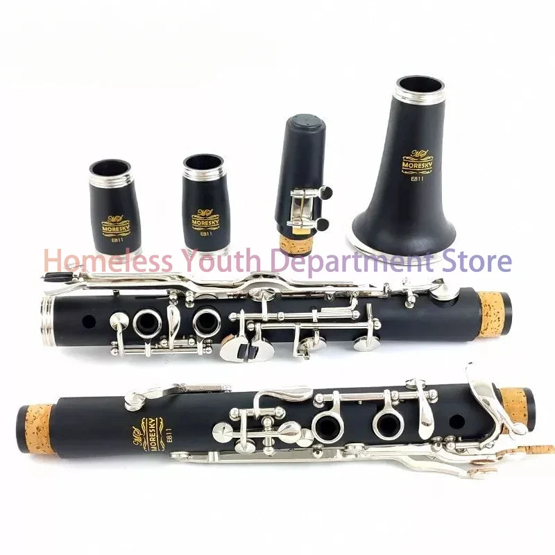 Oehler System Clarinet A Tune Ebonite/Hard Rubber 18Keys E811