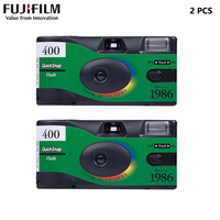 1/2/3 Pcs Fujifilm SIMPLE ACE ISO 400 Degrees / QuickSnap 1986 with Flash135 Disposable 27 Photo ExposuresFilm Camera Vintage
