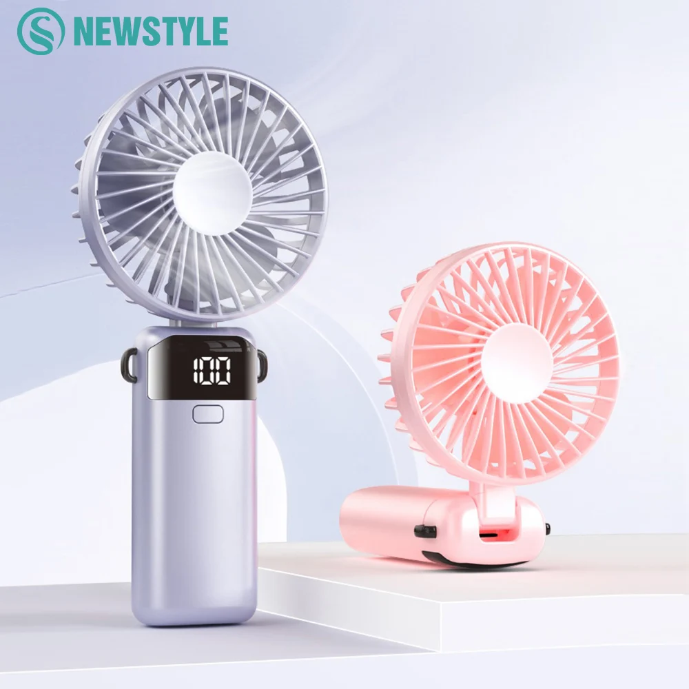 

Новый мини-ручной вентилятор с держателем для мобильного телефона, 5-скоростная регулируемая скорость ветра, 1500 мАч, USB-зарядка, шейный вентилятор, встроенные ароматические подушечки