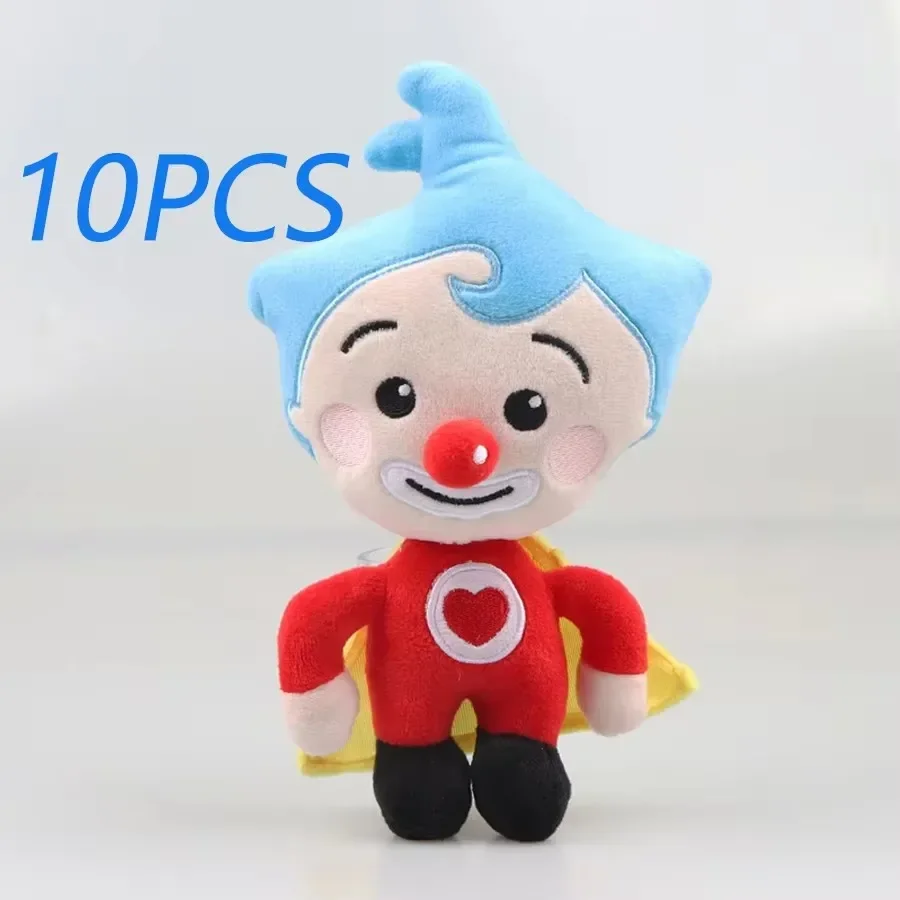 

2025Plim Clown Plush Toy Doll Kawaii Cartoon Anime stuffed Plush Toys Doll Soft Clown Plush Toy Birthday Gift For Kid Children