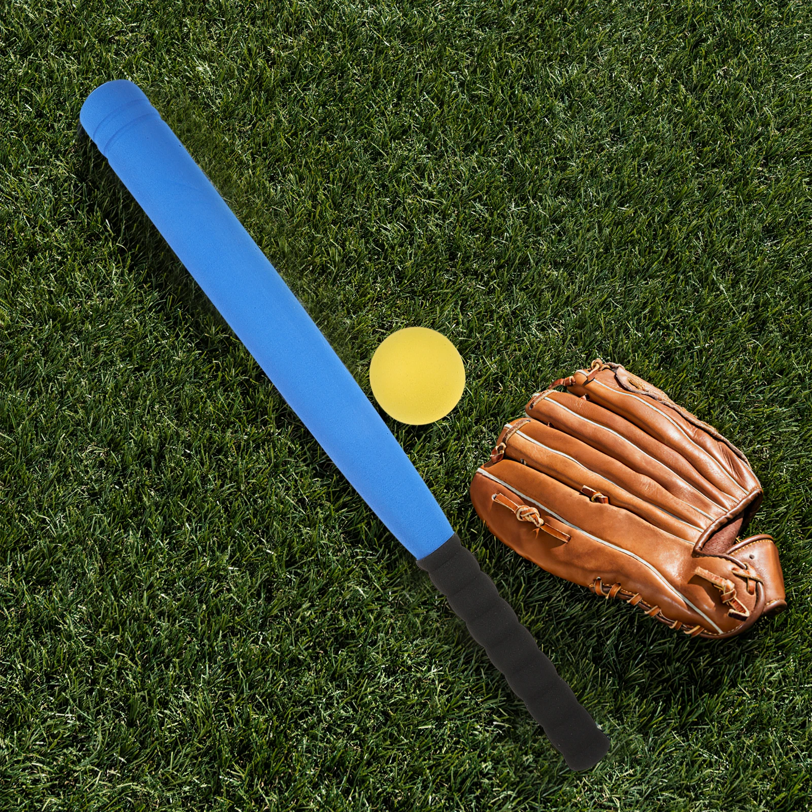 1 ensemble de batte de Baseball pour enfants, balle d'extérieur légère et sûre pour les motricité, Coordination œil-main, jeu de plein air