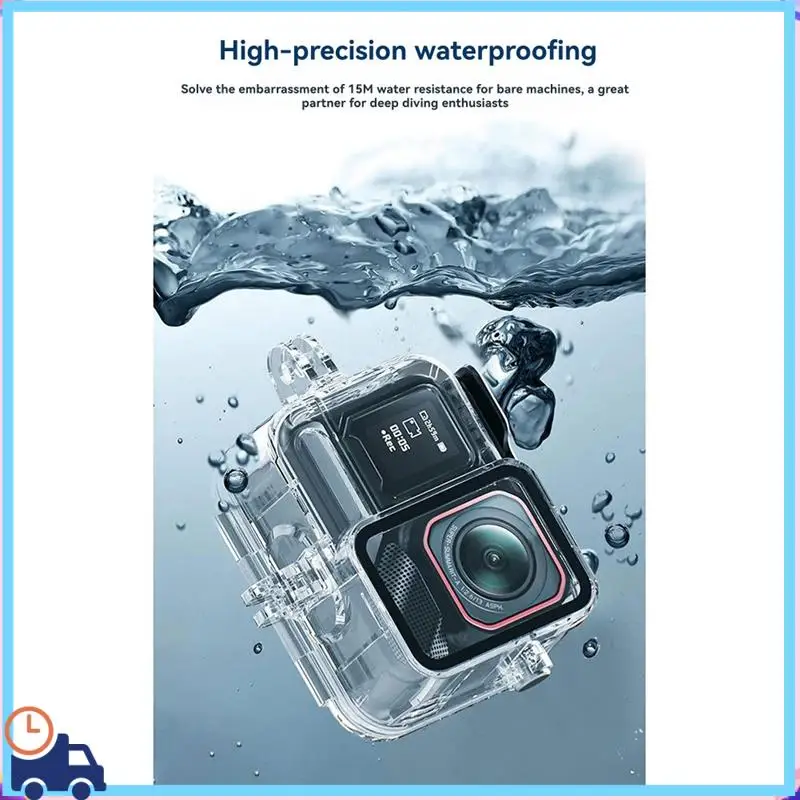 Latest Dive Case Protective Cover Shell 45M Sports Camera Insta360 Ace Pro 2 Accessorie