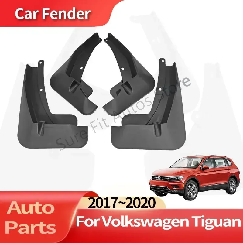 

Auto Accessories For Volkswagen Tiguan 2017~2020 Lining Car Fender Anti-sand Splash Mud Guard Skin Punch-free Installation Tools