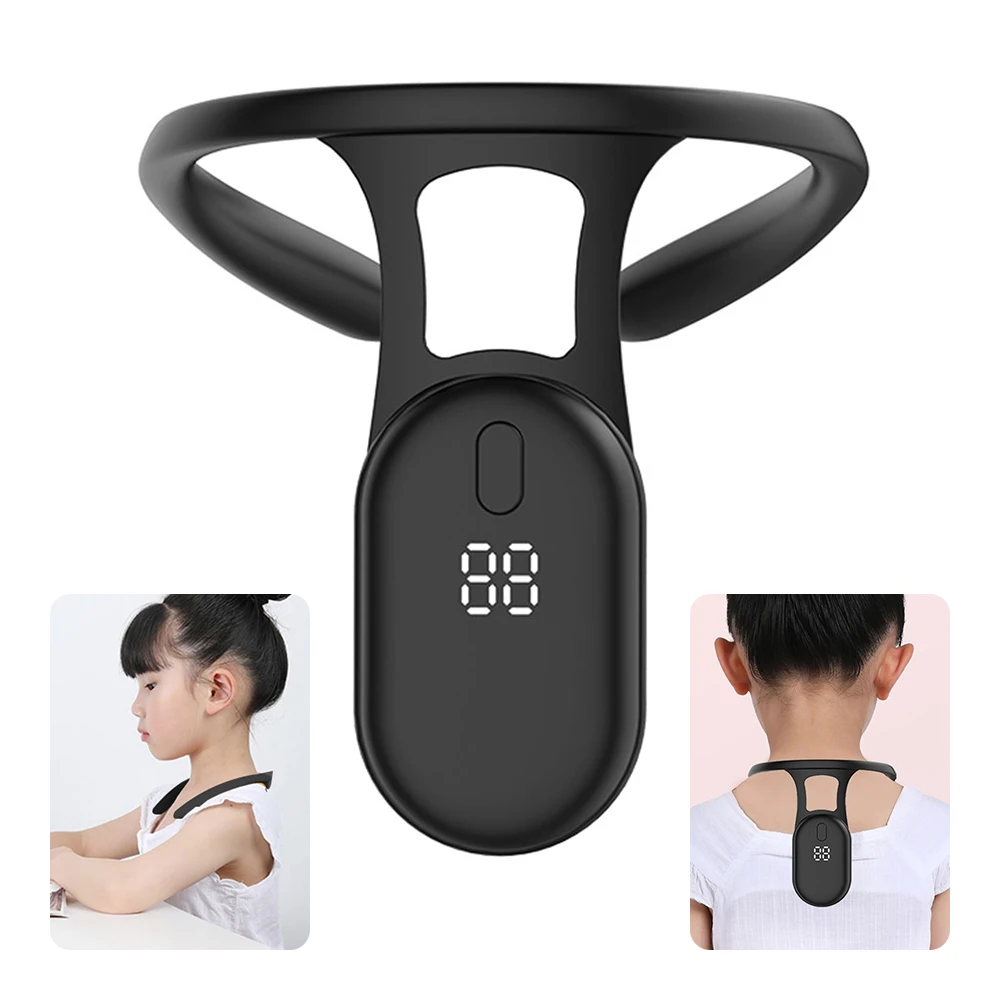 Intelligent Posture Corrector Vibration Portable Anti-Humpback Protect Eyesight Improve Hunchback for Adult and Children USB