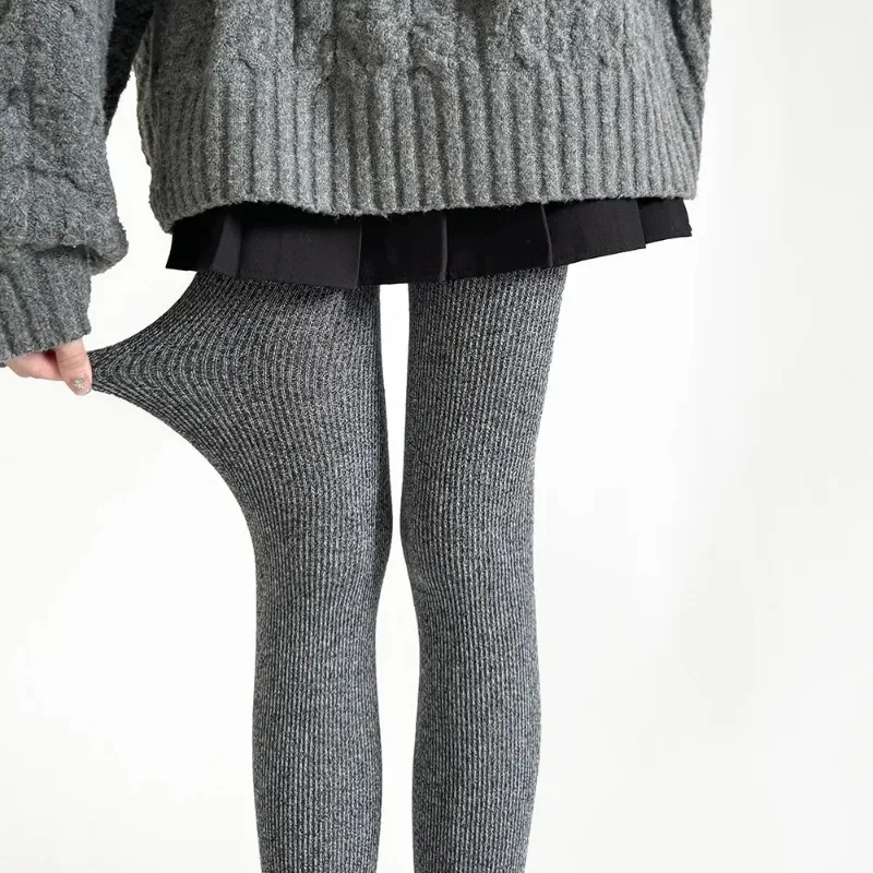 

Women Tights Wool Cashmere Warm Thigh High Stockings Pantyhose Sexy Lingerie Hosiery Tight Pantyhose Leggings Autumn and Winter