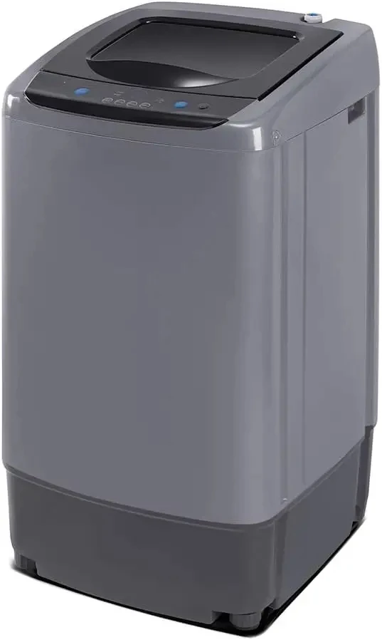 Portable Washing Machine, 0.9 cu.ft Compact Washer With LED Display, 5 Wash Cycles,