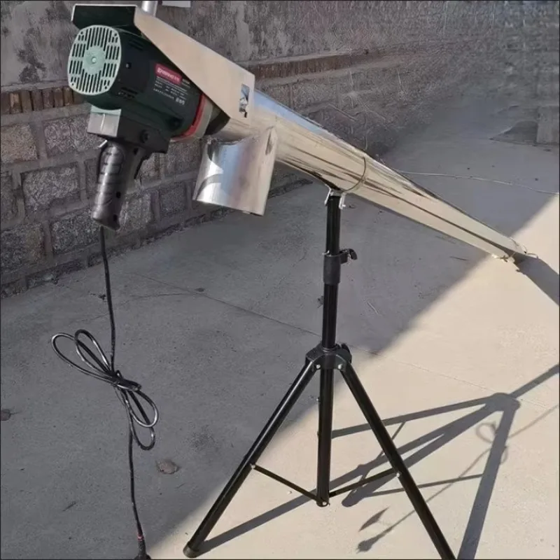 Portable Moveable Auger Farm Feeder Hose Grain Screw Conveyor Hand Drill Grain Suction Machine Rice Home Use New Motor Engine