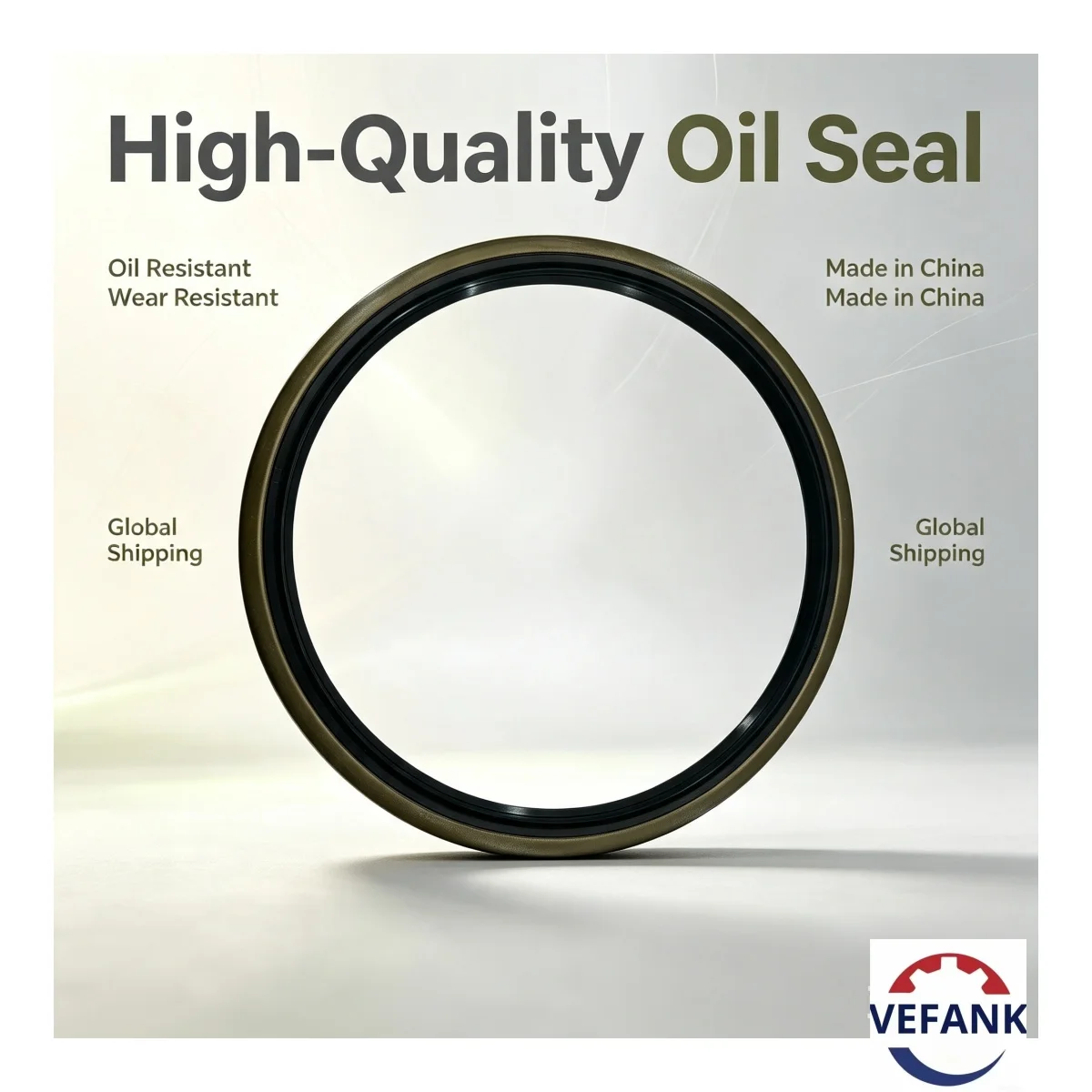 185*210*15mm,Oil Seal,NBR,Iron Shell Structure,Factory Direct Sales,Made in China,High Quality,Suitable for Automotive Sealing