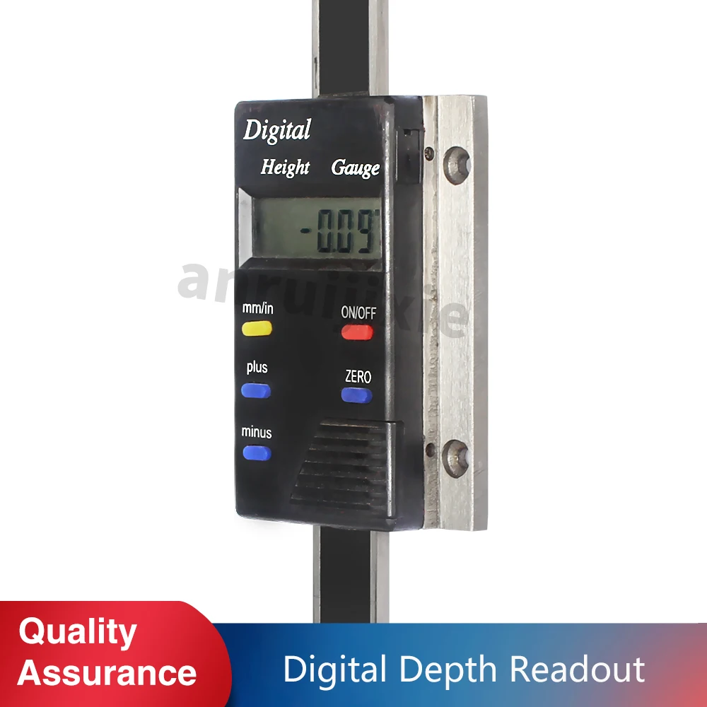 Vertical Digital Readout Bar Quill Flange Mounted for SIEG SX3 JET JMD-3 BusyBee CX611 Grizzly G0619  Precision Measurement Tool