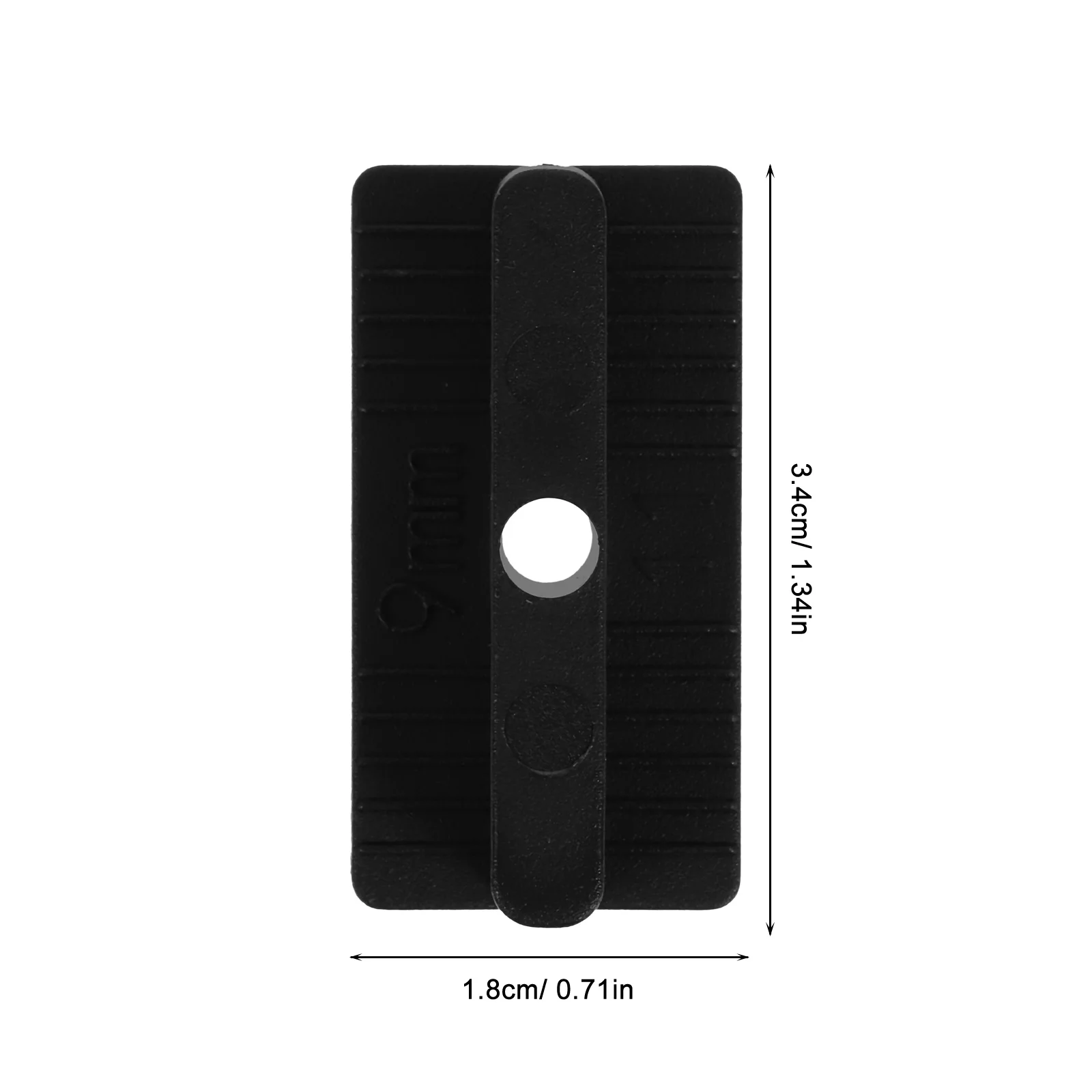 200Pcs Composite Decking Board Fastener Hidden Fasteners for Composite Decking Board Durable Plastic Install