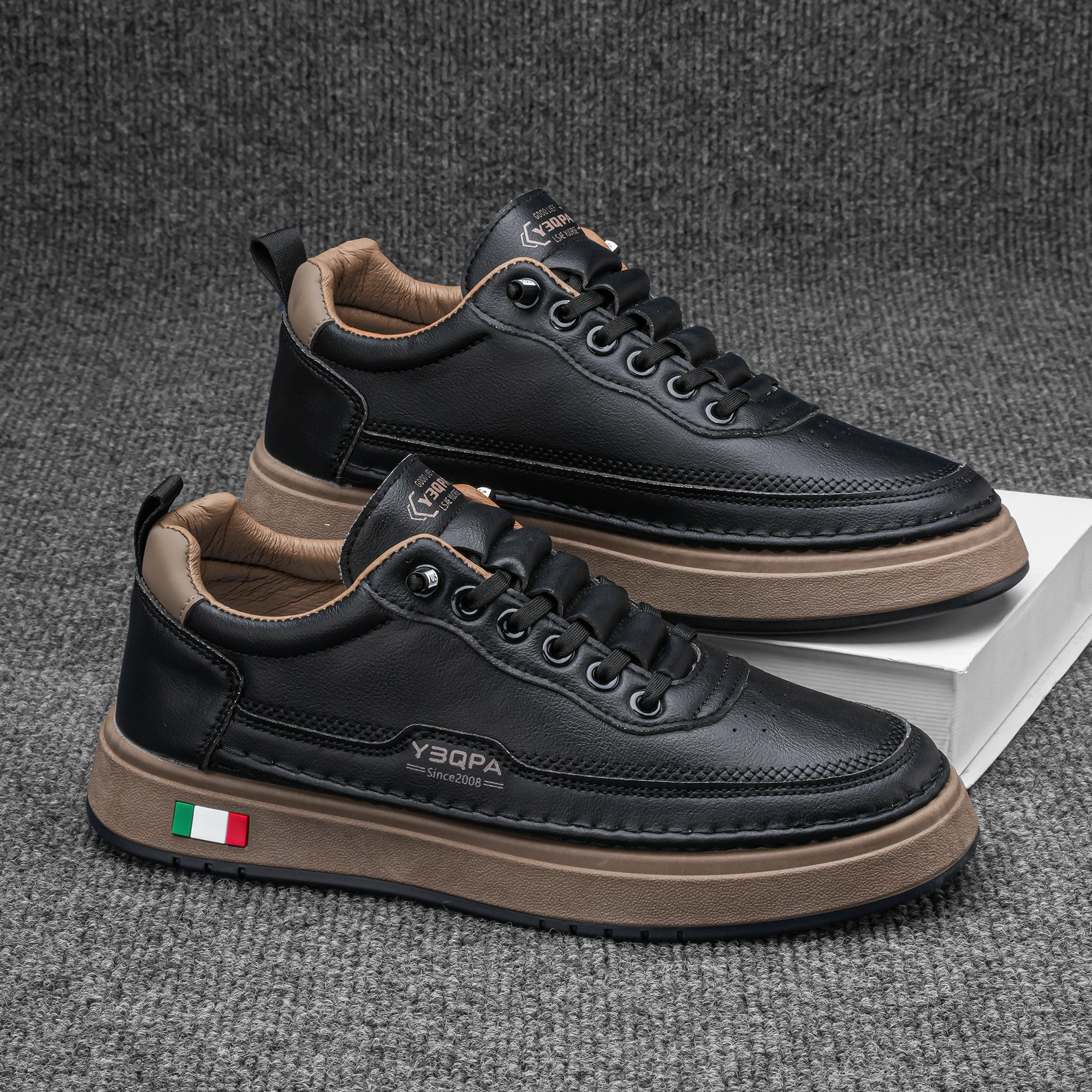 

Men's Casual Shoes, Low-Top Lace-Up Sneakers, Trendy and Fashionable Versatile Sneakers