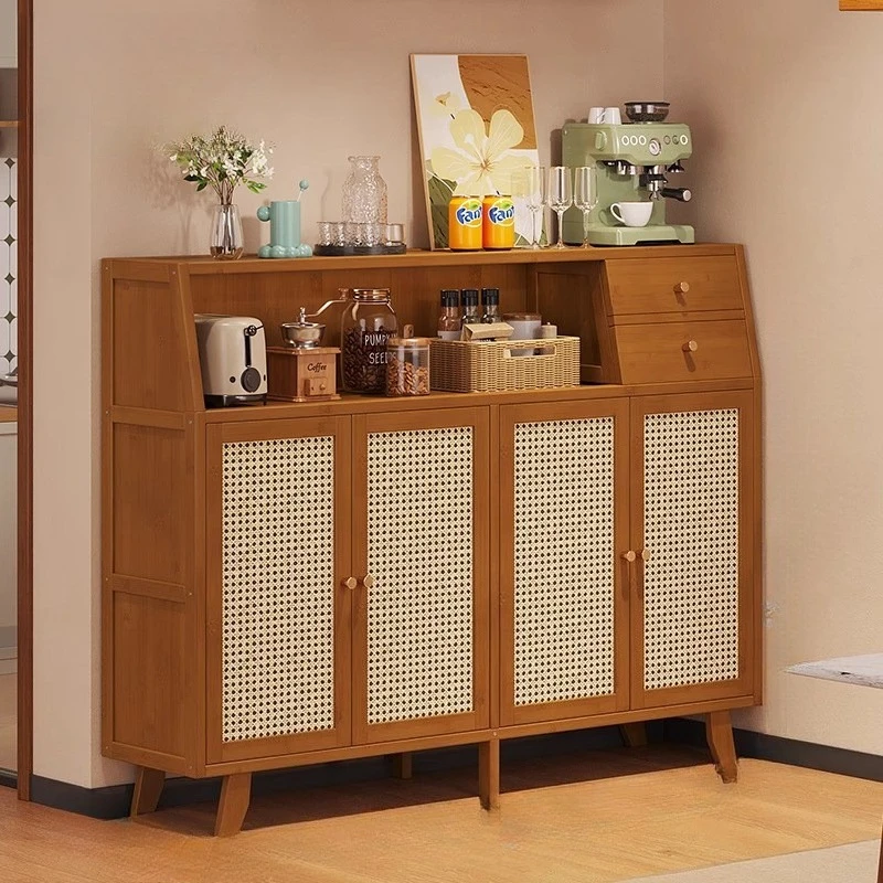 

Coffee machine kitchen cabinet against the wall multi-functional Storage locker save space practical sideboard Kitchen furniture