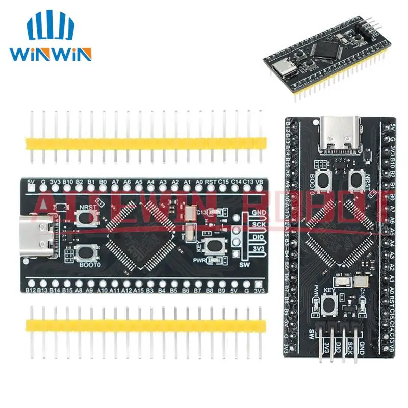 STM32F401RCT6 Minimum System Development Board STM32 ARM Core Learning Board Module Type-C Port