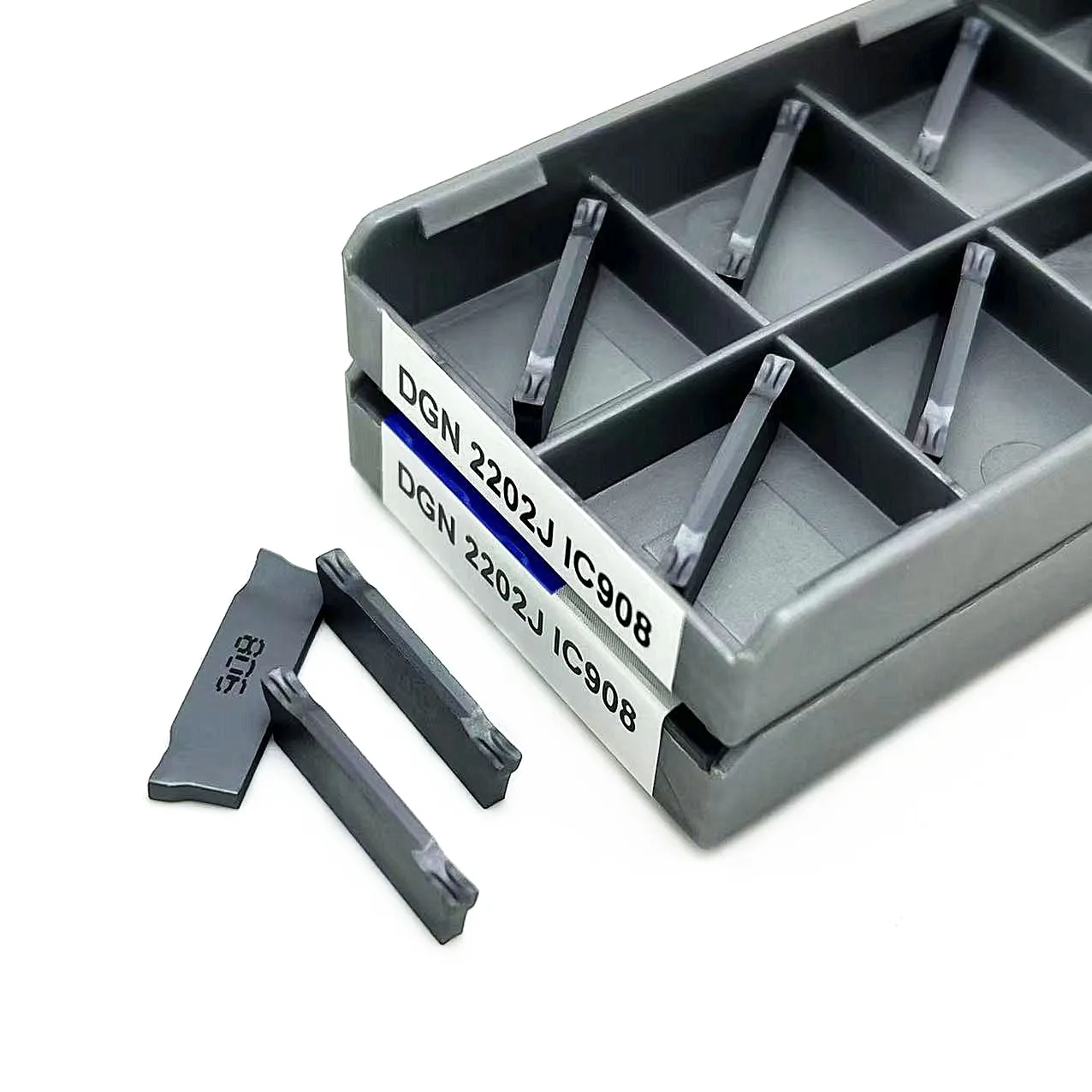 10PCS DGN2202C  2202J IC908  DGN2202C  2202J IC908 CNC carbide insert for slotting grooves DGN2002C 2202J  for cutting tools