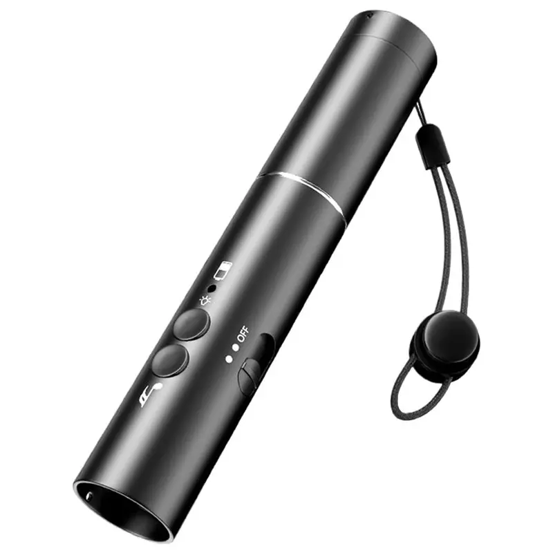 AAAEL-3X Electronic Whistle With USB Charging ,Sports Whistle Handheld Flashlight For Football Soccer Lifeguard Classroom
