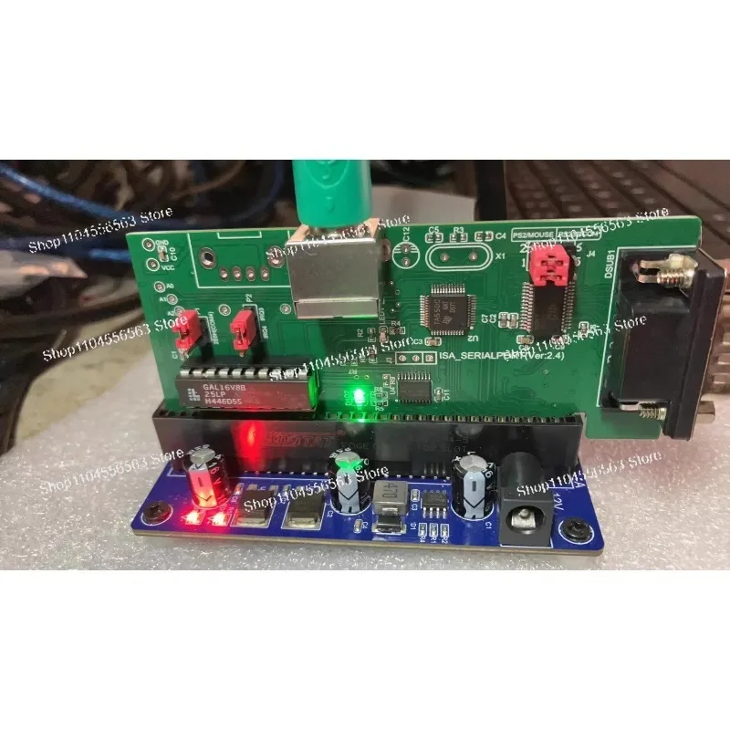 

8-битная карта расширения шины ISA — последовательный порт + интерфейс мыши PS2 для оптических мышей и систем DOS