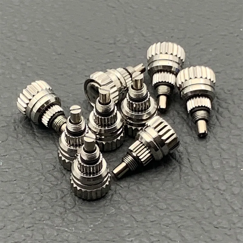 Daytna Watch Crown Screw Pusher Fits Daytna Rlx Watch Case 116500 116520 Aftermarket Watch Repair Parts
