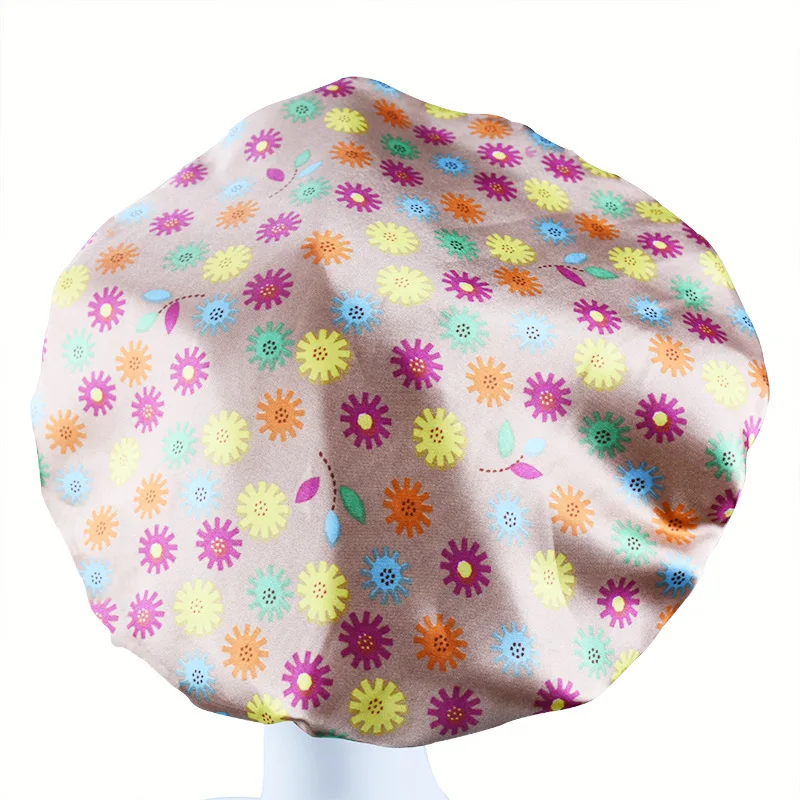 New cartoon children's bath hair moisture-proof cap shower cap waterproof shower hair cap