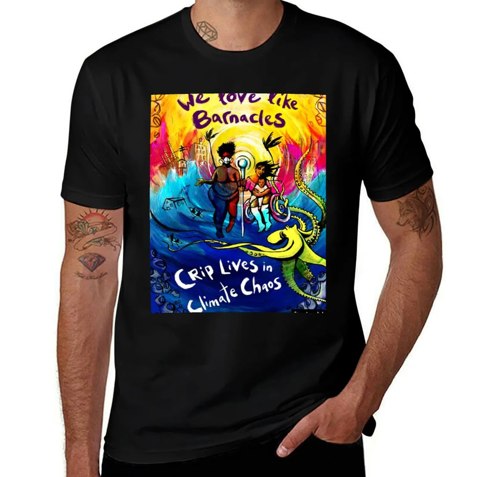 

We shirts Love Chaos t shirt Barnacles: Crip essential Climate T-Shirt graphic Lives mens Like t in
