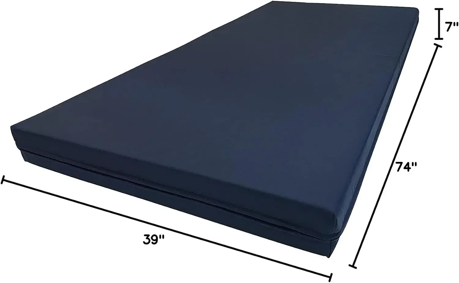 7-Inch Waterproof No-Springs Bed Mattress Eco-Barrier,Clean&Body,Supportive Spinal