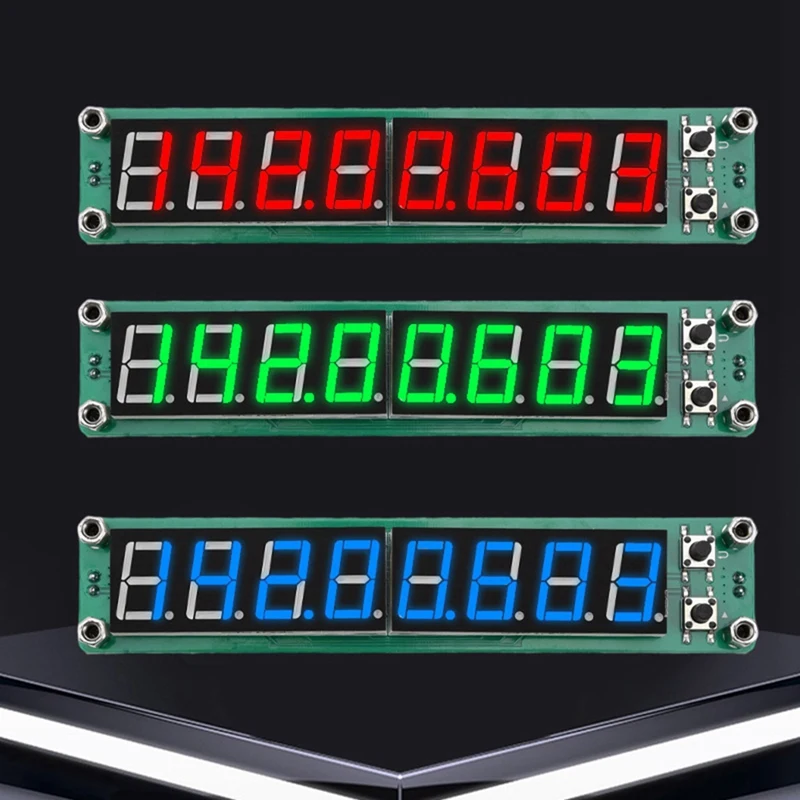 0.1Mhz-1200Mhz RF Signal Frequency Counter Cymometer Meter Tester With LED Display Screen For Radio