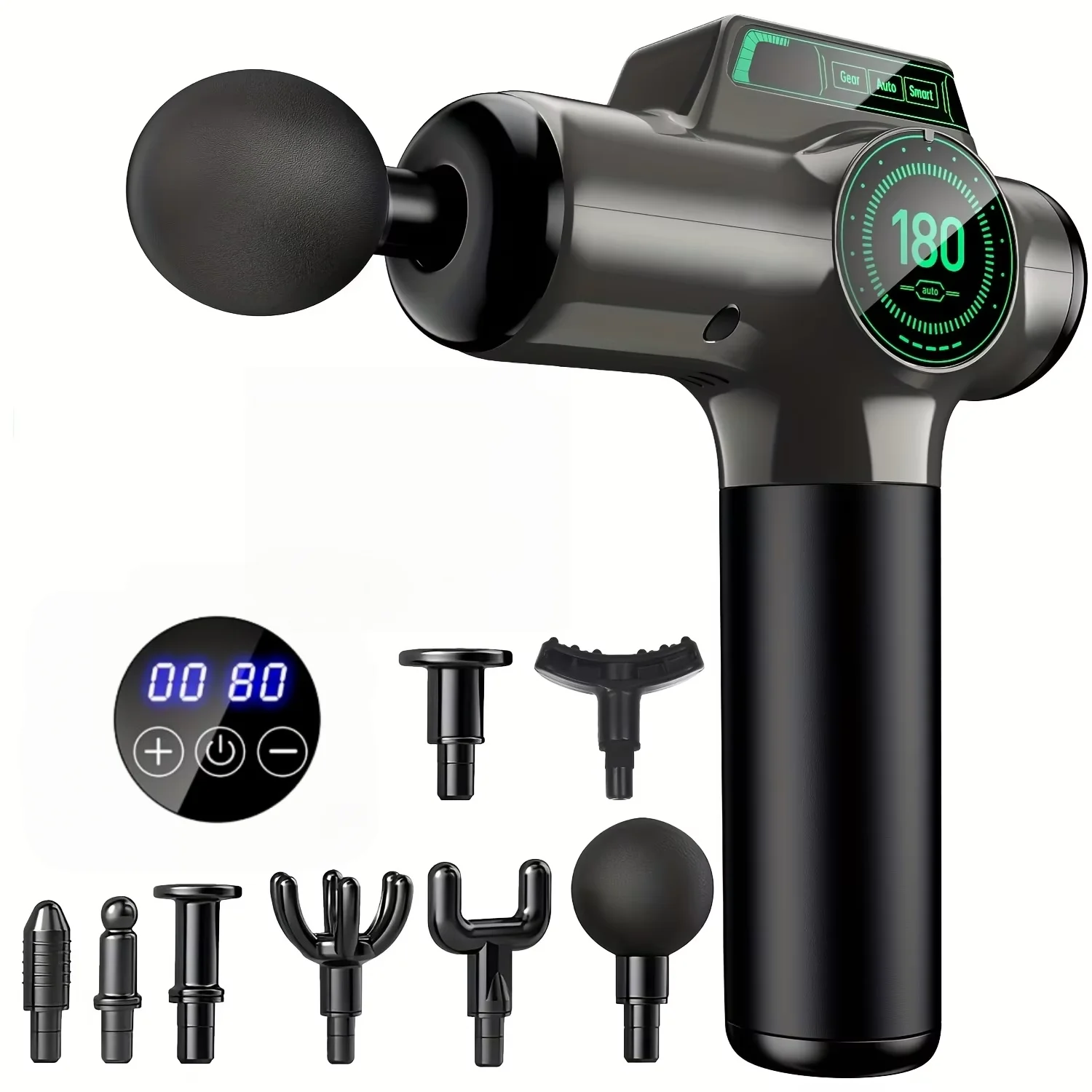 99 Speed for Deep Tissue Percussion, Designed for And Relaxation, Comes with 8 Interchangeable Attachments for And Massage.