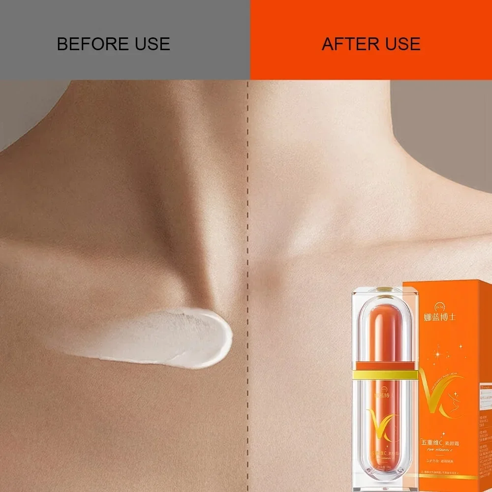 30g de crème pour le visage VC - Hydratant Light-Touch avec dissimulation |   Crème blocante pour peaux saines et lumineuses, infusée à la vitamine C