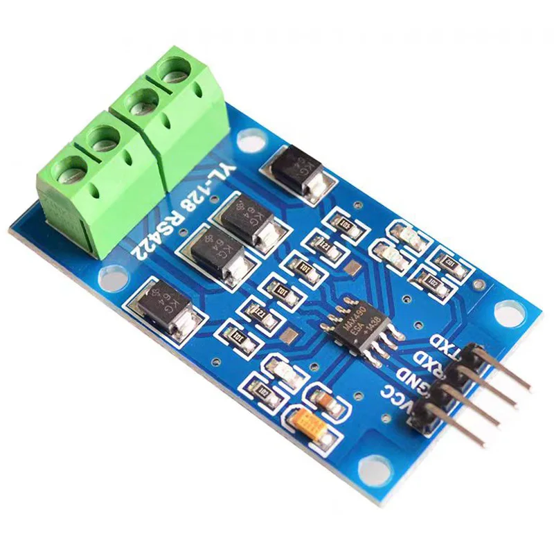 RS422 Mutual to TTL Bidirectional Signal Module Full Duplex 422 to MCU MAX490 to TTL Module