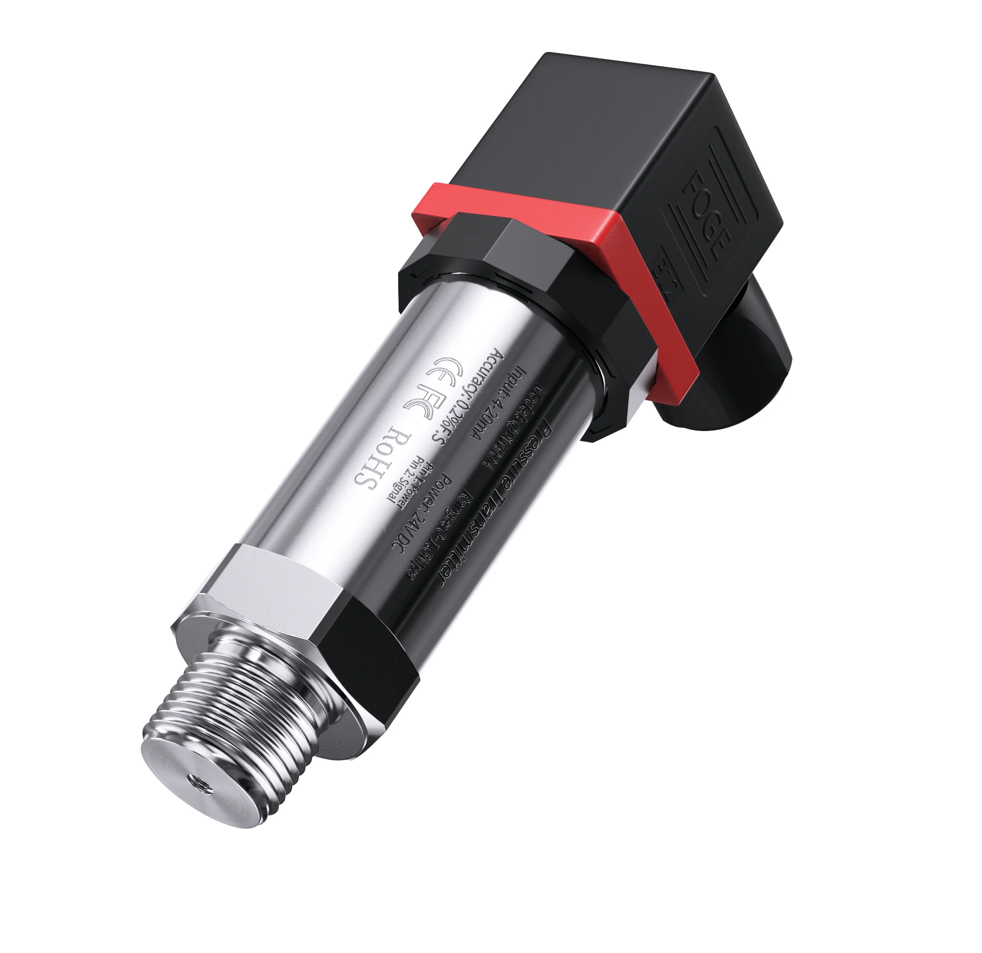 G1/4 Pressure Sensor Transmitter -100Kpa-100Kpa 0-0.5bar 100bar 200bar 500bar to 4-20mA 0-10V Pressure Transducer 0-3.3V RS485