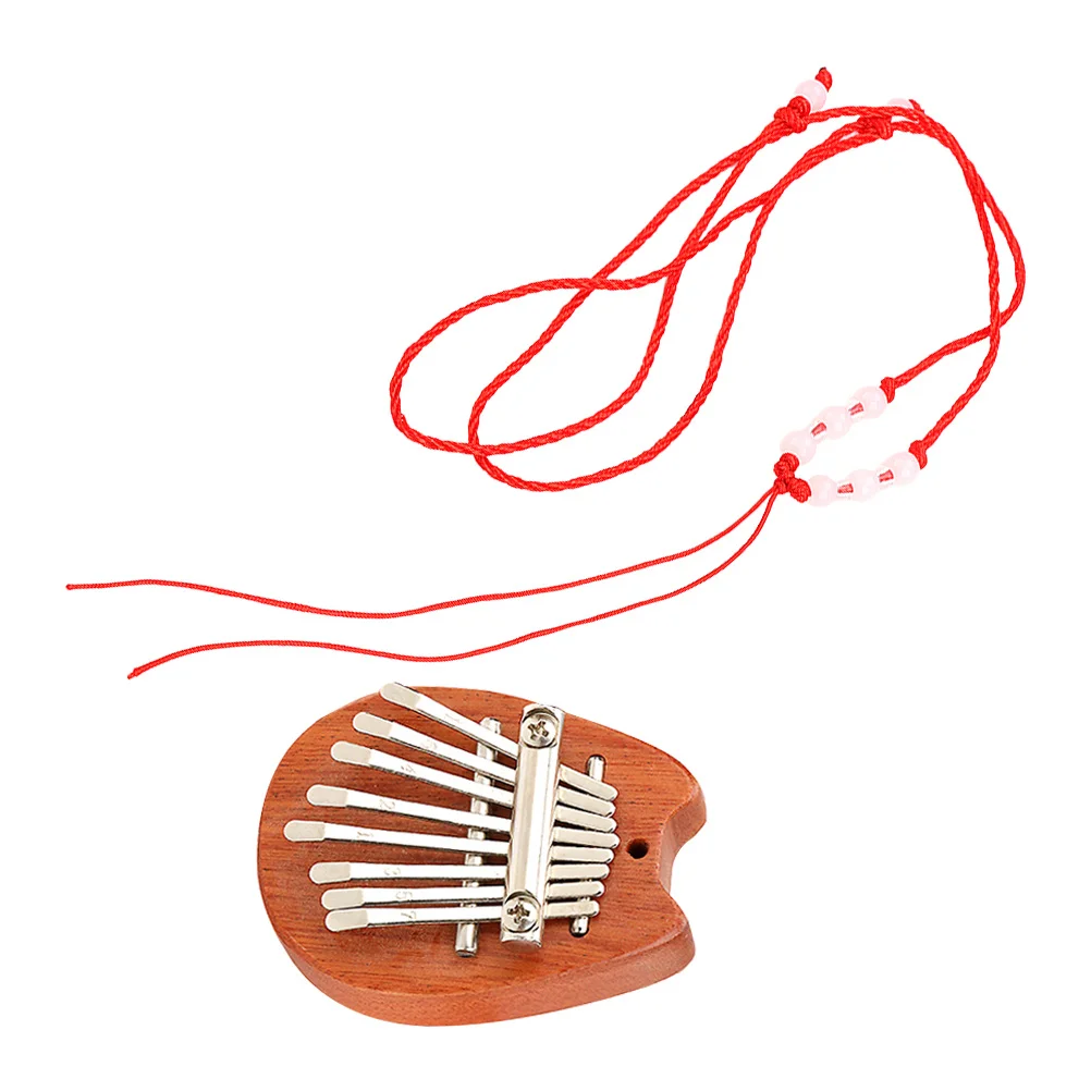 

Wooden Kalimba 8-Tone Thumb Piano for Beginners Kids Small Portable Finger Musical Instrument Practice Home Decor