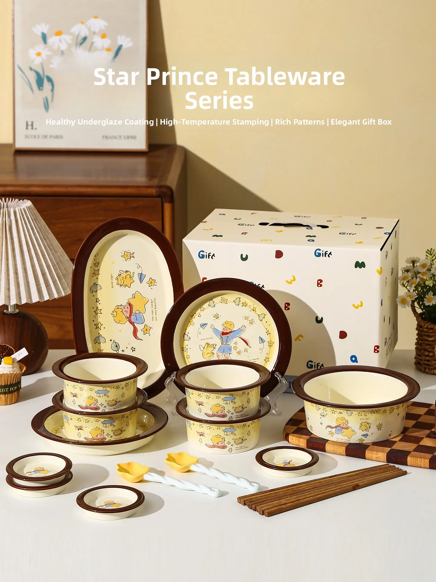 

Очаровательная миска Cerc: милые столовые приборы, новинка 2025 года, высокая эстетическая ценность. Миска для риса, миска для лапши, миска для йогурта, миска для салата...